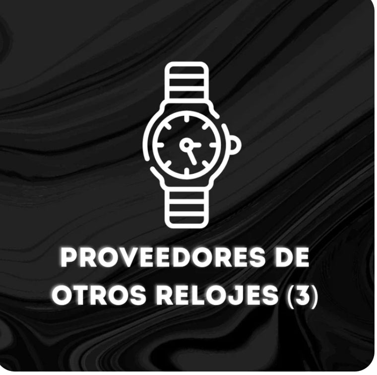 Proveedores de relojes